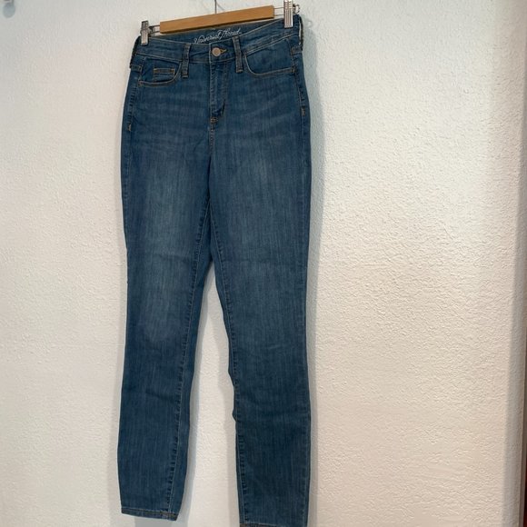 Universal Thread High Rise Skinny Jeans Blue Stretch Denim W25xL28 Womens Size 0 - Picture 10 of 12